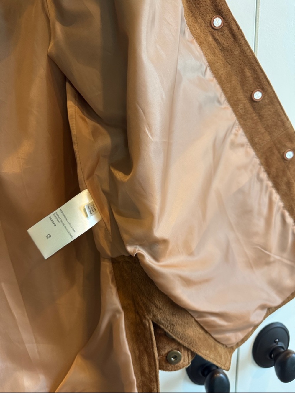 NWT Anthropologie Pilcro Danae Fringed Suede Jacket Sz SP - Picture 11 of 12